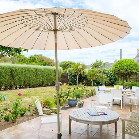 Дом отдыха A 600m De La Plage, Maison De Famille Pour 9 Пенмарк